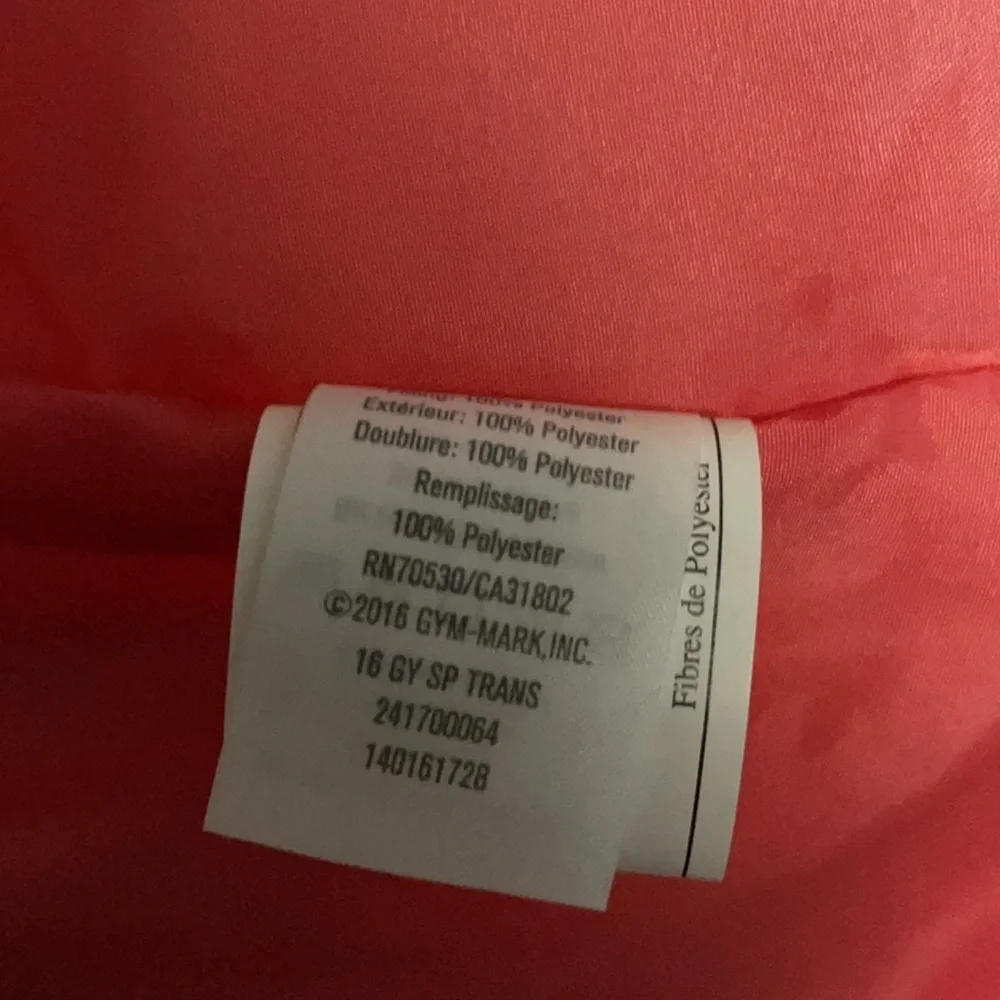 Gymboree coral quilted